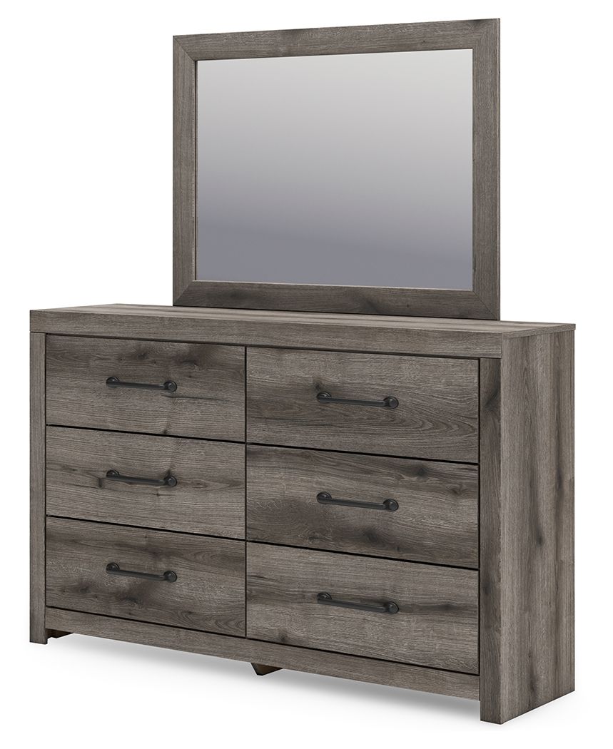 Graystorm - Six Drawer Dresser by Ashley – view 7