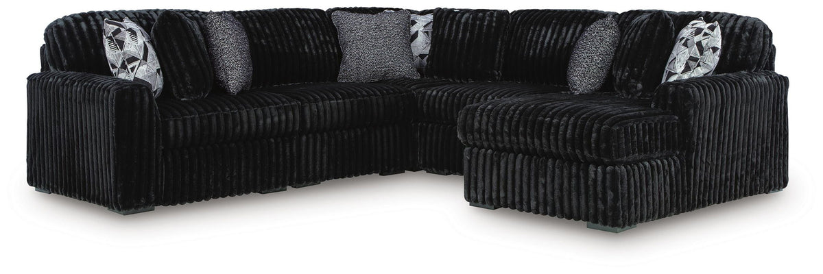 Midnight-Madness - 5 Piece Sectional by Ashley – view 11