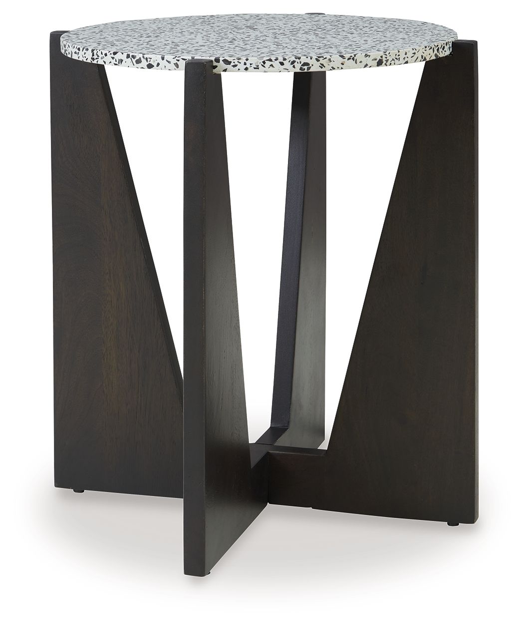 Tellrich - Accent Table - Black / White by Ashley – Accent Tables