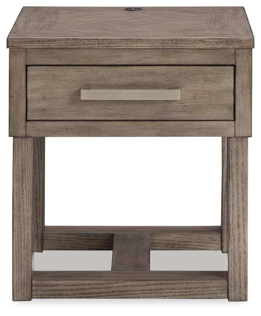 Loyaska - Rectangular End Table - Grayish Brown by Ashley – view 3