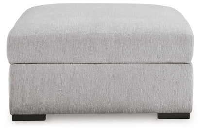 Gabyleigh - Ottoman With Storage - Nickel – view 2