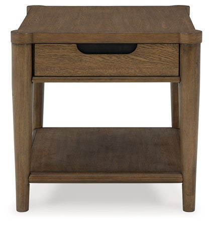 Roanhowe - Rectangular End Table - Brown by Ashley – view 4
