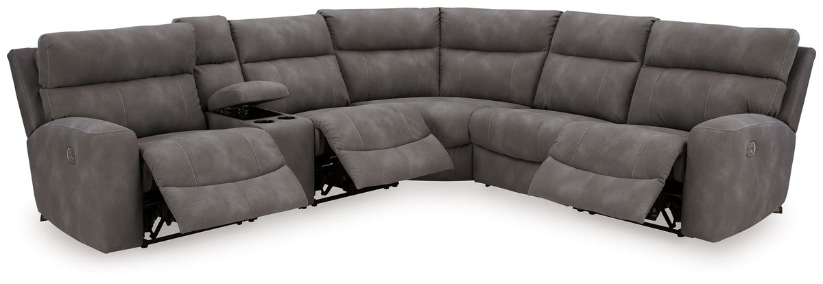 Next-Gen Durapella - 6 Piece Reclining Sectional by Ashley – view 10