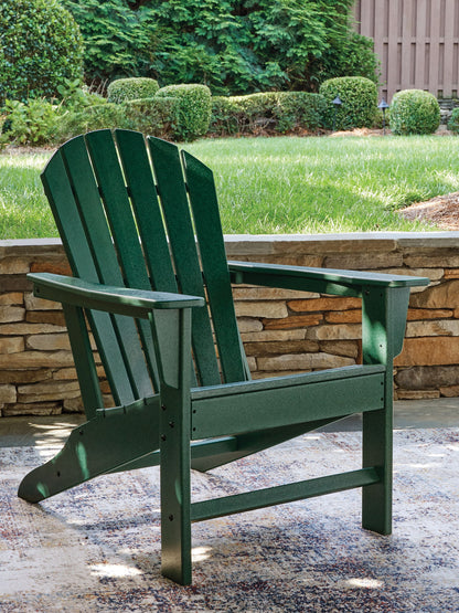 Sundown Shores - Adirondack Chair - Green by Ashley – view 3