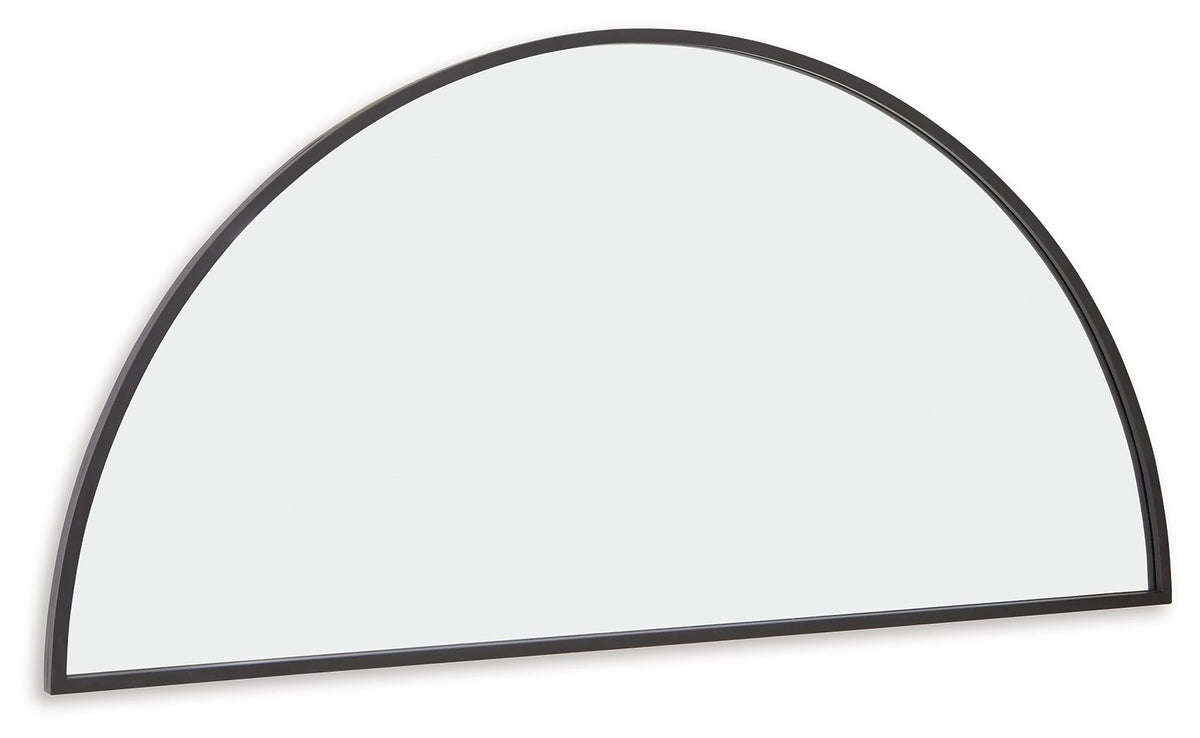 Denlow - Accent Mirror - Black by Ashley – view 4