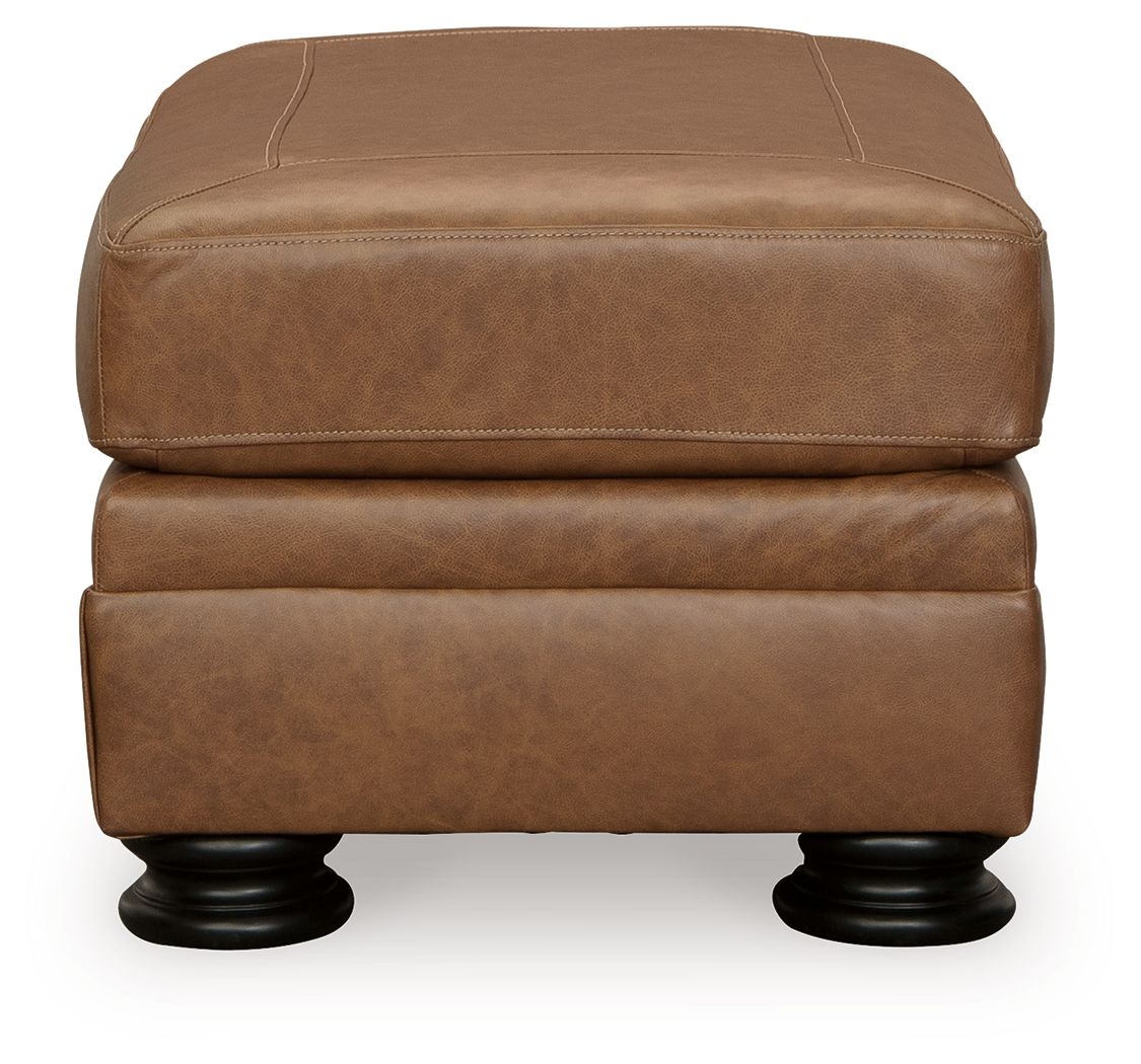 Carianna - Ottoman - Caramel by Ashley – view 4