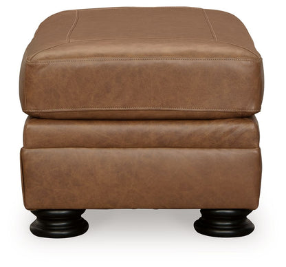 Carianna - Ottoman - Caramel by Ashley – view 4