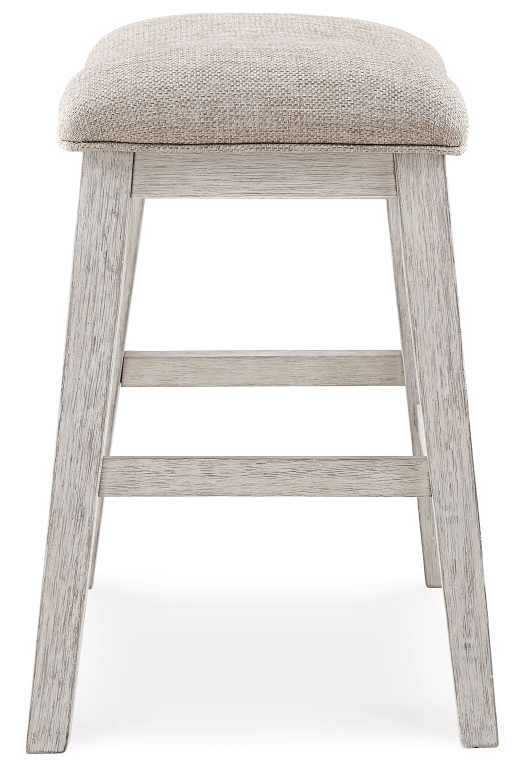 Skempton - Upholstered Stool (Set of 2) - White by Ashley – view 4