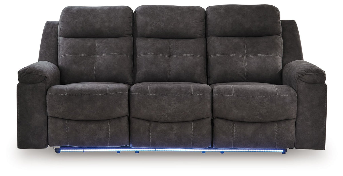 Brysonview - Reclining Sofa - Charcoal – view 4