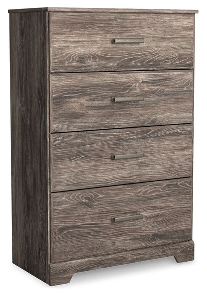 Ralinksi - Four Drawer Chest - Gray by Ashley – Accent Chests
