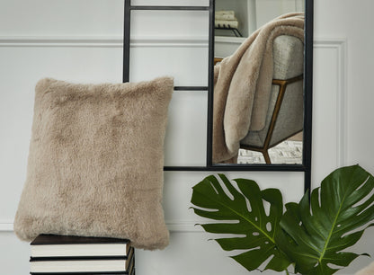 Gariland - Faux Fur Pillow by Ashley – view 11
