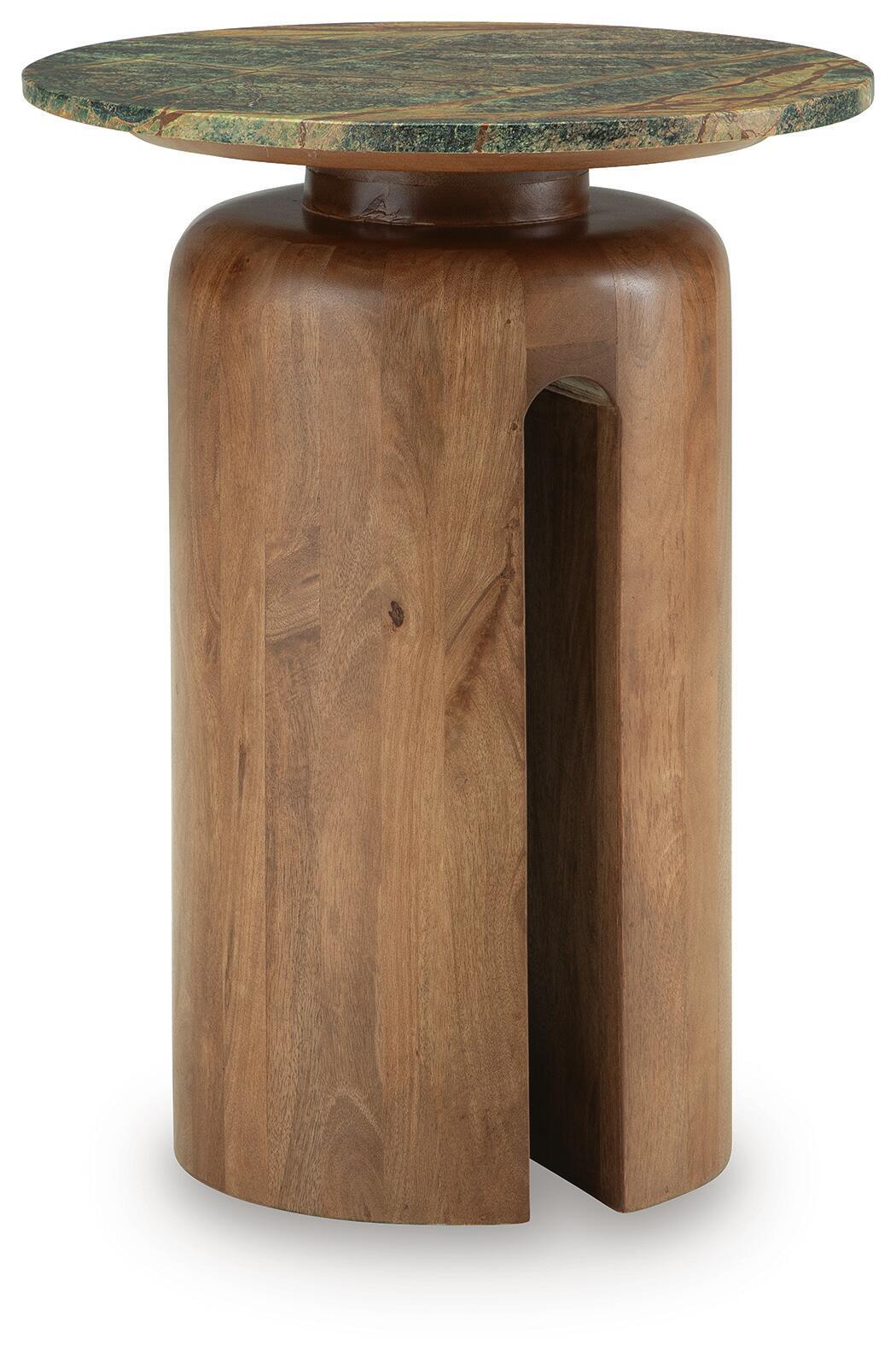 Caplow - Accent Table - Brown / Green by Ashley – Accent Tables