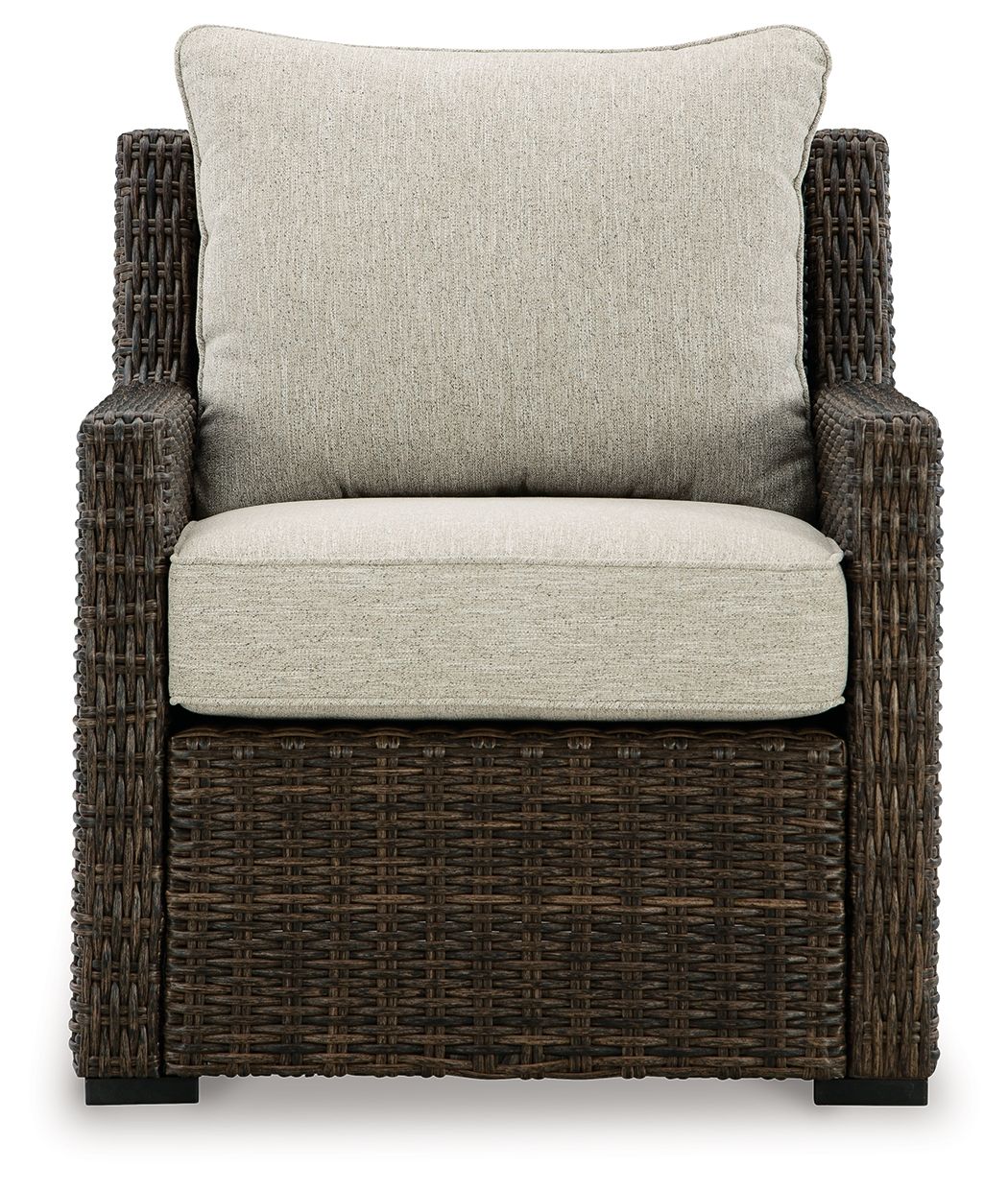 Brook Ranch - Lounge Chair With Cushion - Brown by Ashley – view 3