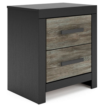 Broachmyn - Two Drawer Night Stand by Ashley – view 2