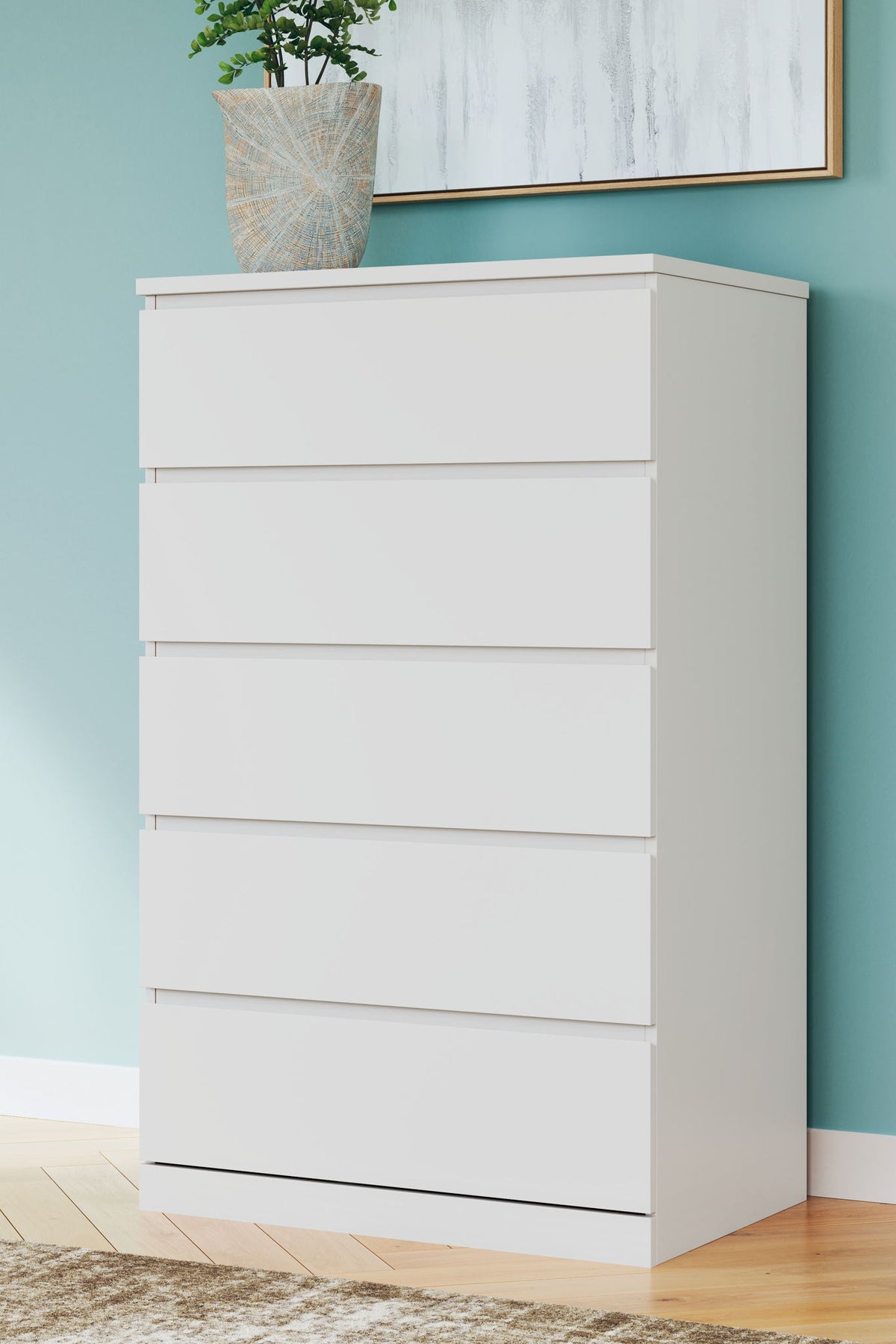 Onita - Five Drawer Chest by Ashley – view 7