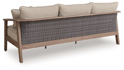 Harmony Headlands - Sofa With Cushion - Natural / Gray by Ashley – view 4