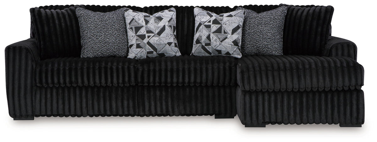 Midnight-Madness - 2 Piece Sectional by Ashley – view 7