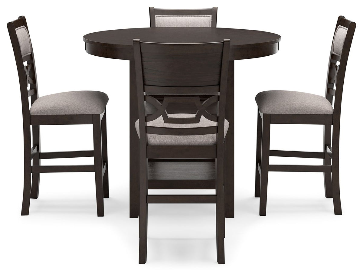 Langwest - Dining Room Counter Table Set (Set of 5) - Brown by Ashley – view 3