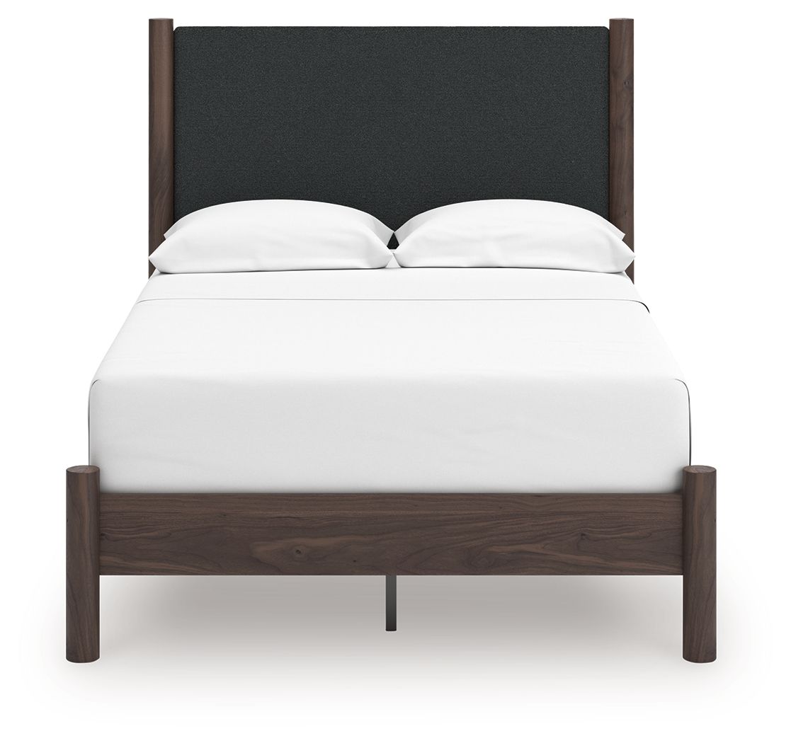 Pamytta - Upholstered Panel Platform Bed by Ashley – view 3