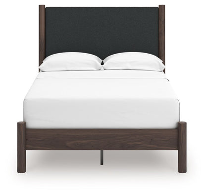 Pamytta - Upholstered Panel Platform Bed by Ashley – view 3