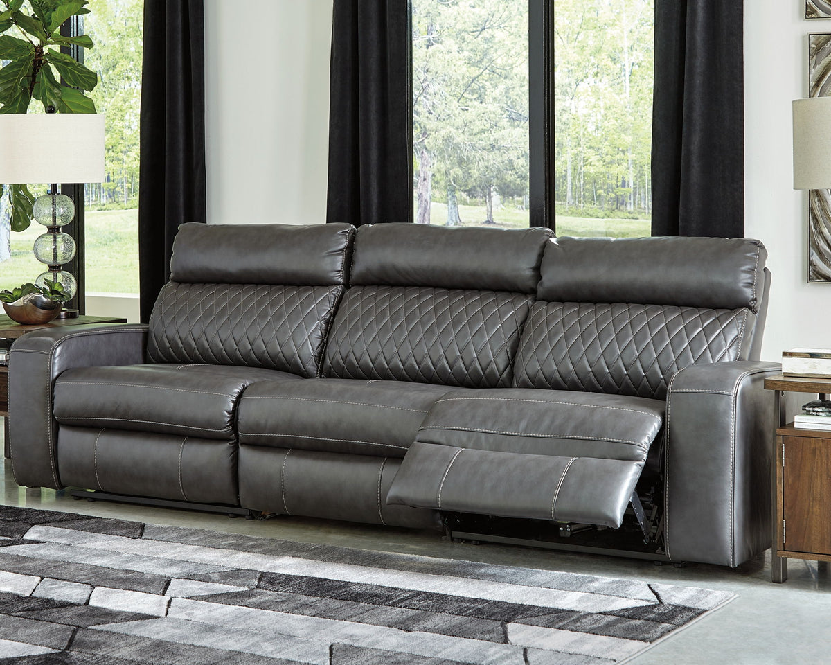 Samperstone - Power Reclining Sectional by Ashley – view 16