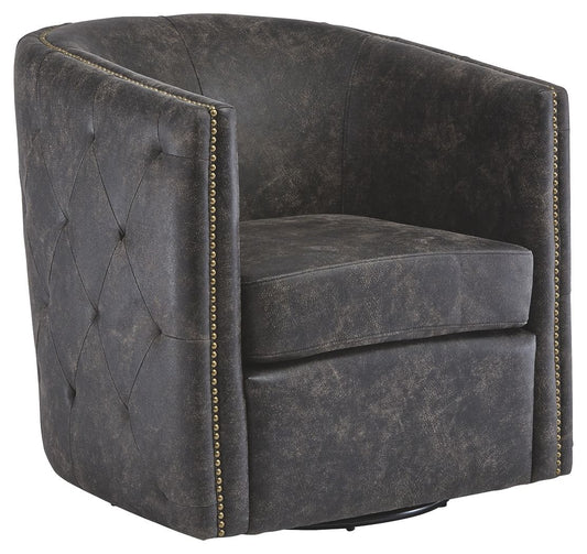 Brentlow - Swivel Accent Chair by Ashley – Swivel Chairs