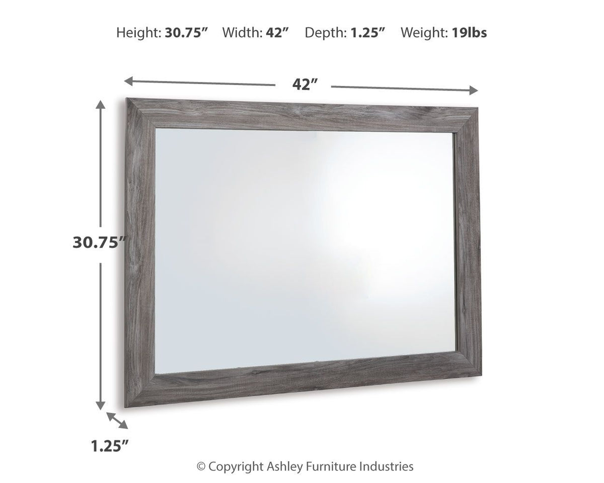 Bronyan - Bedroom Mirror - Dark Gray by Ashley – view 3