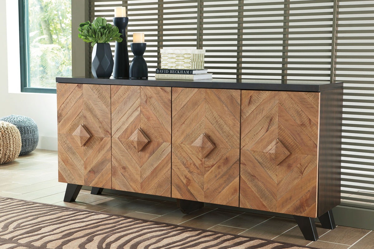 Robin Ridge - Accent Cabinet - Brown / Beige by Ashley – view 4