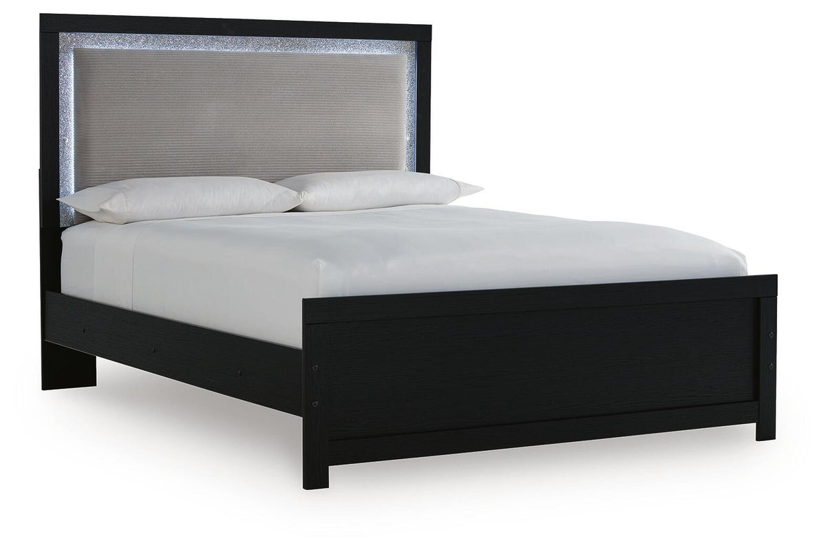 Maeling - Upholstered Panel Bed by Ashley – view 4