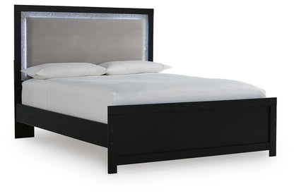 Maeling - Upholstered Panel Bed by Ashley – view 4