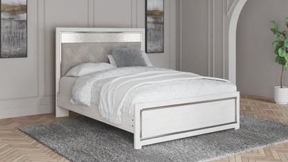 Altyra - Queen Panel Bed With Roll Slats - White by Ashley – view 3