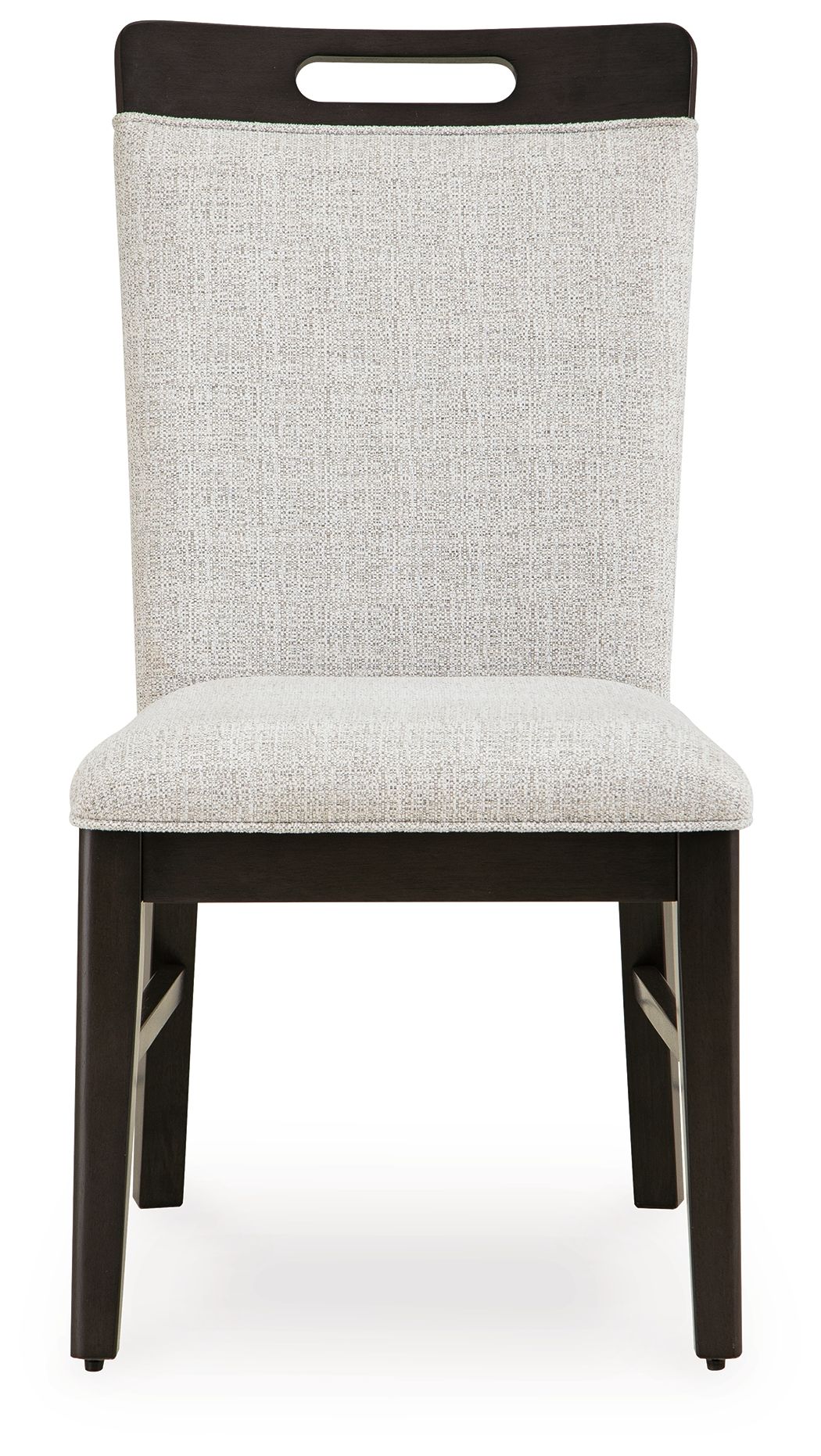 Neymorton - Dining Upholstered Side Chair (Set of 2) - Light Gray / Brown by Ashley – view 3