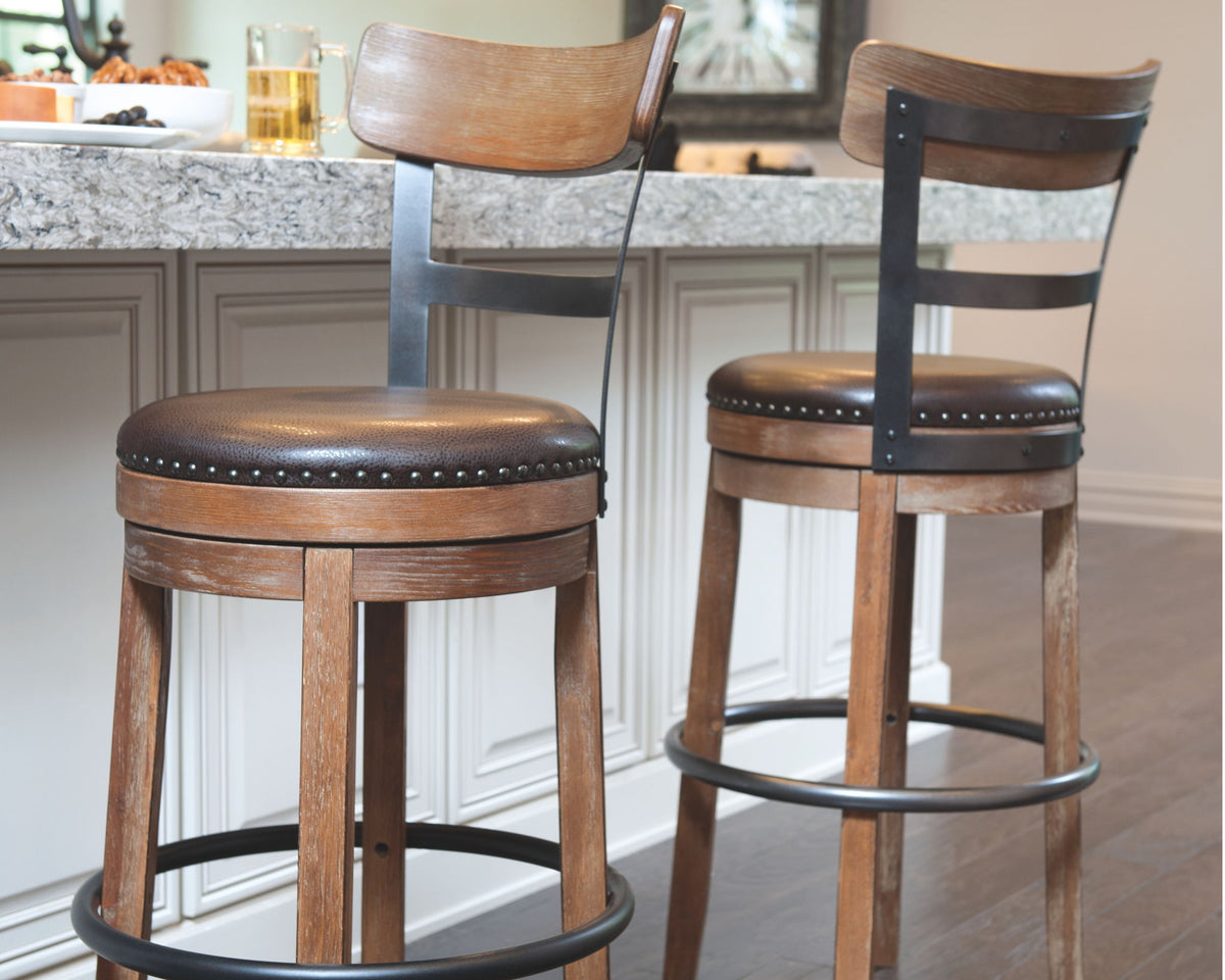Pinnadel - Swivel Barstool by Ashley – view 6