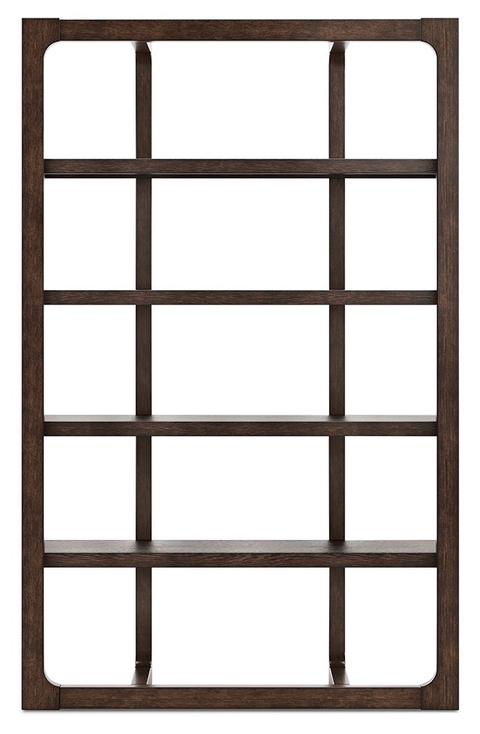 Breckington - Bookcase - Dark Brown by Ashley – view 3