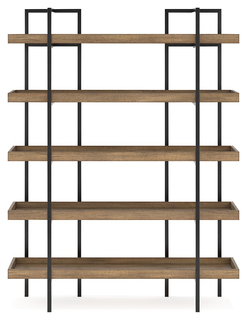 Montia - Bookcase - Light Brown by Ashley – view 4