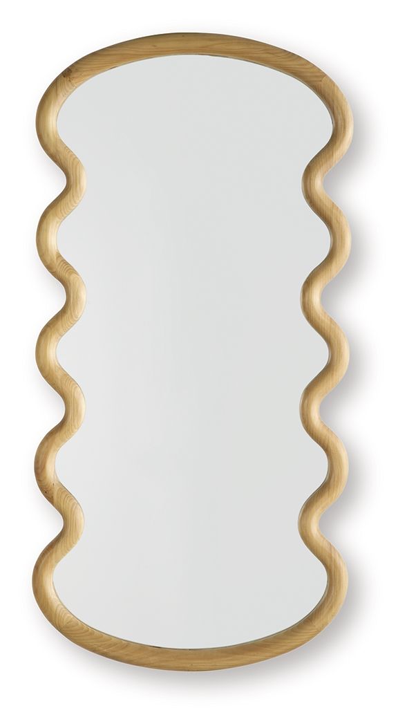 Serendis - Accent Mirror - Brown by Ashley – Accent Mirrors