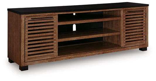 Kallari - TV Stand With Fireplace Option by Ashley – TV Stands