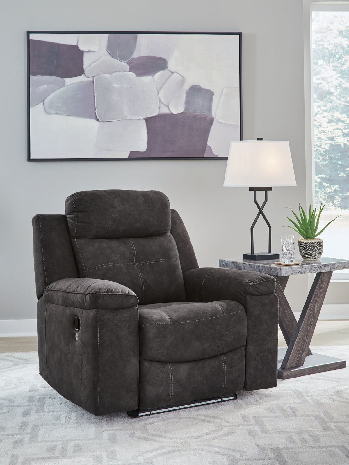 Brysonview - Zero Wall Recliner - Charcoal – view 4