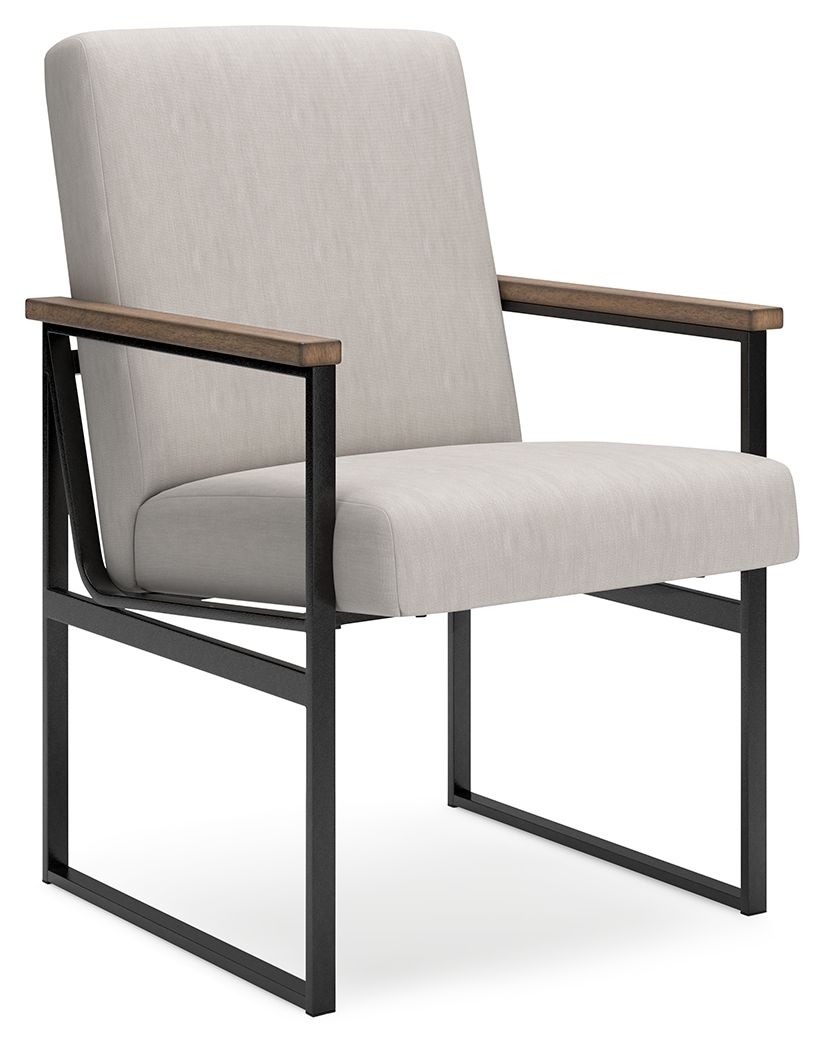 Montia - Home Office Desk Chair - Light Brown by Ashley – Desk Chairs