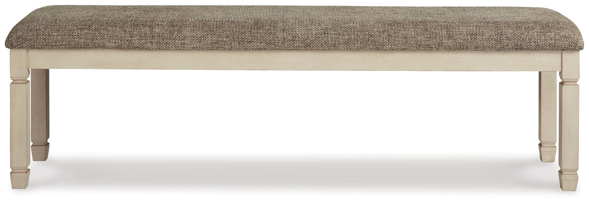 Bolanburg - Extra Large UPH DRM Bench - Brown / Beige by Ashley – view 3
