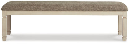 Bolanburg - Extra Large UPH DRM Bench - Brown / Beige by Ashley – view 3
