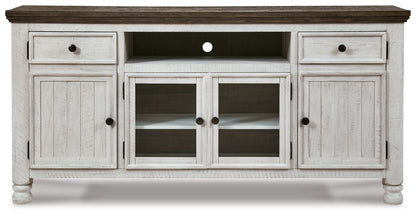 Havalance - Extra Large TV Stand - 4 Doors - Brown / Beige by Ashley – view 3
