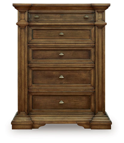 Frantanna - Five Drawer Chest - Brown by Ashley – view 4