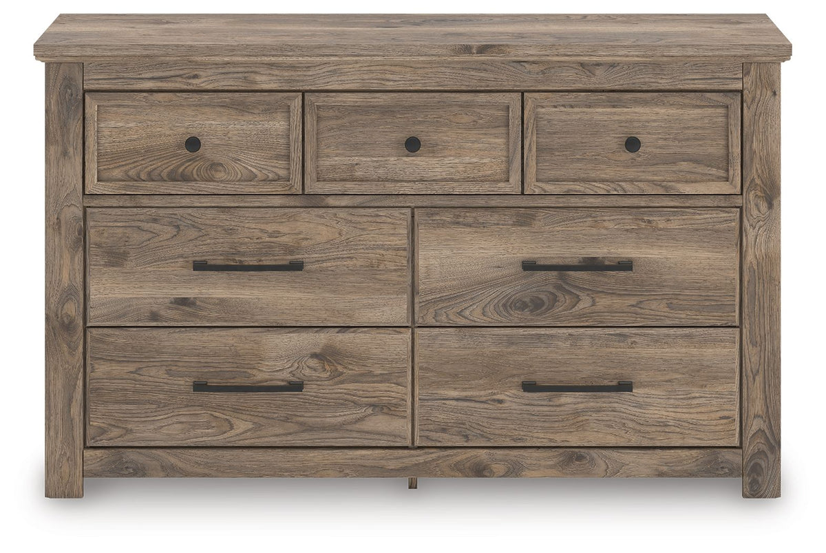 Rusticott - Seven Drawer Dresser by Ashley – view 5
