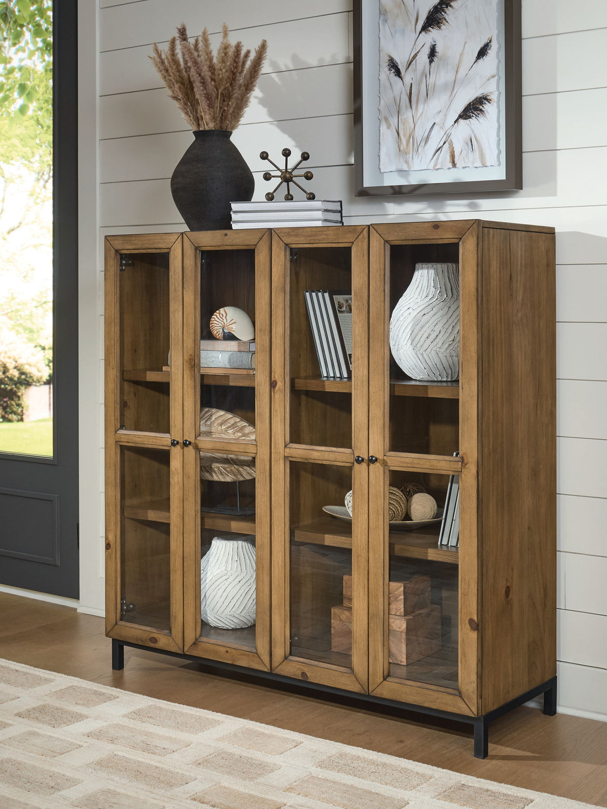 Wrenridge - Accent Cabinet - Gray Brown by Ashley – view 4