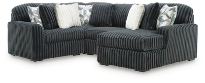 Midnight-Madness - 4 Piece Sectional by Ashley – view 11