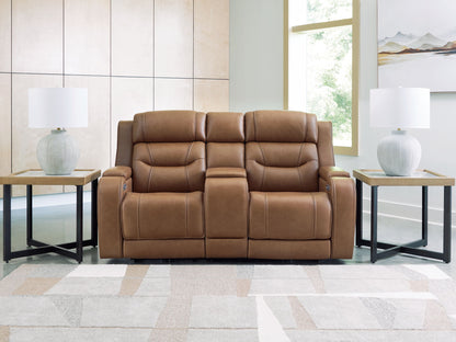Knightington - Power Reclining Loveseat With Audio Seating by Ashley – view 6