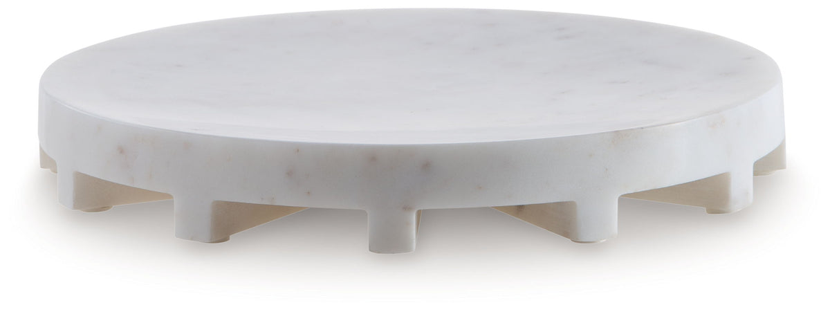 Wainmoore - Tray - White by Ashley – Trays