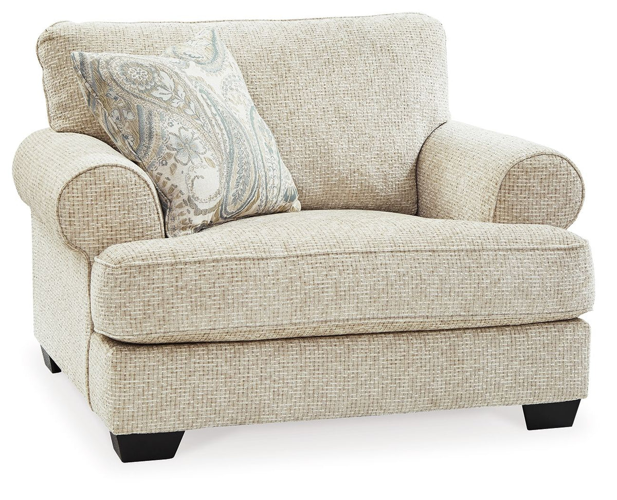 Monaghan - Chair and a Half - Sandstone by Ashley – Arm Chairs