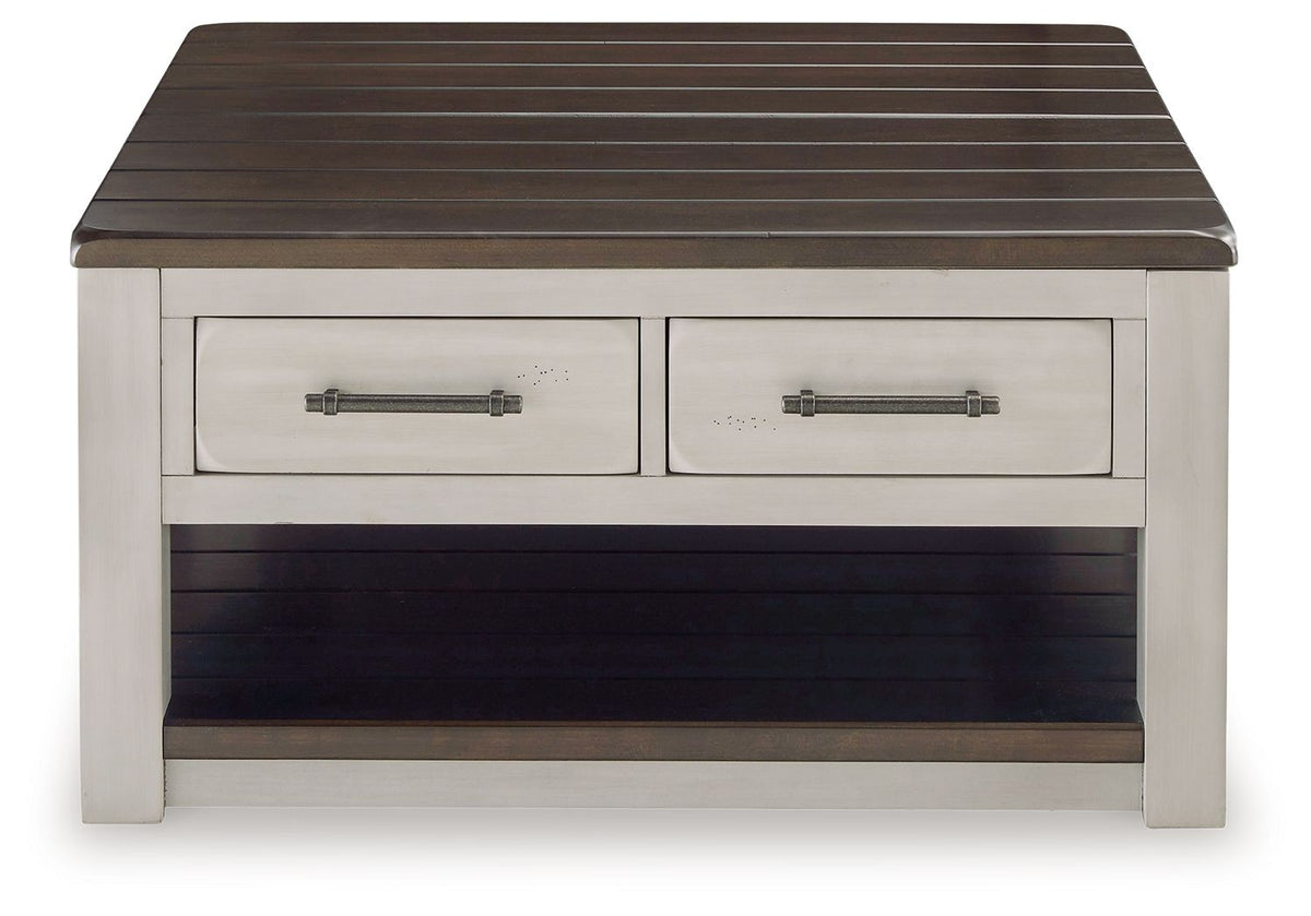 Darborn - Lift Top Cocktail Table - Gray / Brown by Ashley – view 3